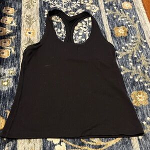 Lululemon cool racerback tank black size 6